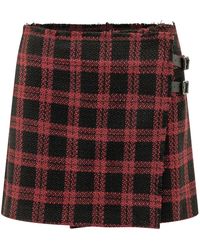 Pinko - Rokken ,Veelkleurig ,Tweed Grevillea Tweedrok - Lyst