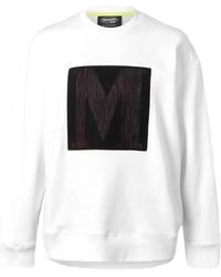 Missoni - M Logo Crewneck Sweatshirt - Lyst