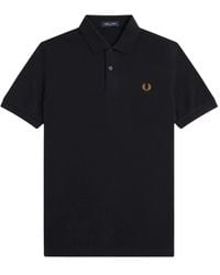 Fred Perry - Tops ,Zwart ,Katoen M6000 Polo - Lyst