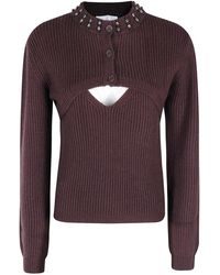 Isabelle Blanche - Round-Neck Knitwear - Lyst