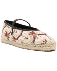 Missoni - Schoenen ,Veelkleurig ,Jute Zig-Zag Espadrilles - Lyst