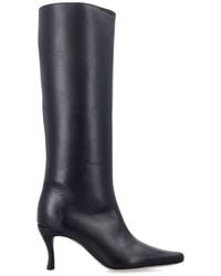 BY FAR - Stevie 42 Leather Boots - Lyst