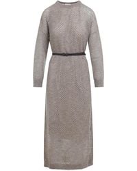 Brunello Cucinelli - Midi Dresses - Lyst