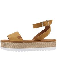 POPA - Flat Sandals - Lyst