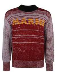 Marni - Round-neck knitwear - Lyst