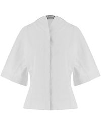 Jacquemus - Overhemden ,Wit ,Katoen La Chemise Moisson - Lyst