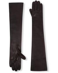 Cortana - Jin, Walnoot Leren Handschoenen - Lyst