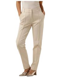 Summum - Straight Trousers - Lyst