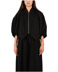 MEIMEIJ - Bomberjack Met Asymmetrische Snit - Lyst