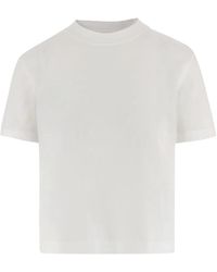 Jacquemus - Cotton T-Shirt Met Logo Op De Rug - Lyst
