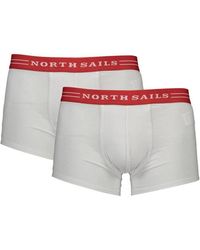 North Sails - Ondergoed ,Wit ,Katoen Witte Katoenen Boxer Briefs - Lyst