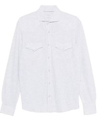 Brunello Cucinelli - Casual Shirts - Lyst