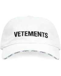 Vetements - Klassische logo baseball cap - Lyst