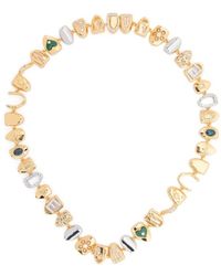 MEDEA - Gold platin halskette erin taylor - Lyst