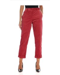 PS by Paul Smith - Magenta Corduroy Pants - Lyst