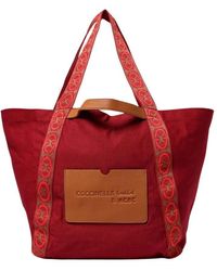 Coccinelle - Rote Schultertasche Mit Reißverschluss - Lyst