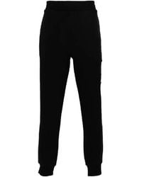 C.P. Company - Diagonal Raised Fleece Lens Sweatpants - Lyst