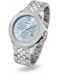 Versace - Accessoires ,Grijs ,Watches - Lyst