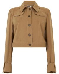 Alberta Ferretti - Cropped Jacket - Lyst