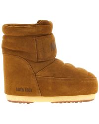 Moon Boot - Icon Strap Suede Boot - Lyst