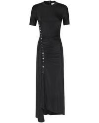 Rabanne - Lange Gedrapeerde Jurk - Lyst
