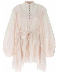 Zimmermann - Short Dresses - Lyst