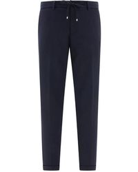 BRIGLIA - Slim-Fit Trousers - Lyst