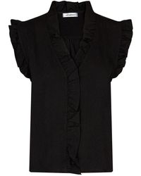 co'couture - Feminines Frill Top - Lyst