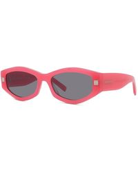 Givenchy - Accessoires ,Roze ,Cat Eye Frame Acetate Zonnebril - Lyst