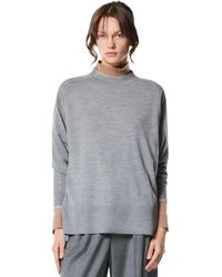 Nenette - Round-Neck Knitwear - Lyst