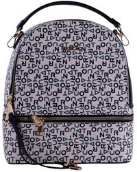 Roncato - Blauer Eco-Leder Rucksack Frühling/Sommer 2023 - Lyst