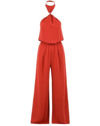 Aniye By - Jumpsuits & Playsuits ,Rood ,Polyester Bella Jumpsuit - Lyst