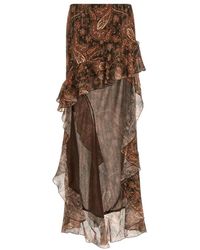 ANDAMANE - Camelia Lange Rok - Lyst