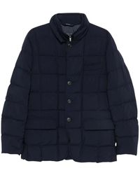 Fay - Jassen ,Blauw ,Donsjack (Db Front) - Lyst