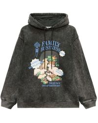 MSGM - Hoodies & Sweatvesten ,Zwart ,Katoen Hoodies - Lyst