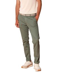 Mason's - Broeken ,Groen ,Katoen Groene Extra Slim Fit Chino Broek - Lyst