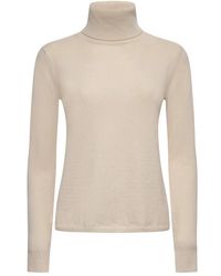 Max Mara - Truien & Vesten ,Wol Wol Kasjmier Coltrui Sweater - Lyst