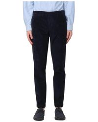 Fay - Slim-Fit Trousers - Lyst