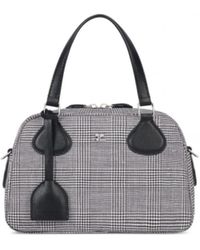 Courreges - Prince Of Wales Bowling Bag - Lyst
