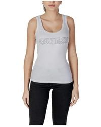 Guess - Sleeveless Tops - Lyst