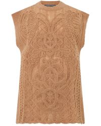 Alberta Ferretti - Round-Neck Knitwear - Lyst