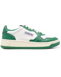 Autry - Sneakers Bicolores En Cuir Médaillé - Lyst