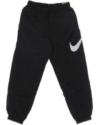 Nike - Fitness ,Zwart ,Katoen Essential Woven Pant - Lyst