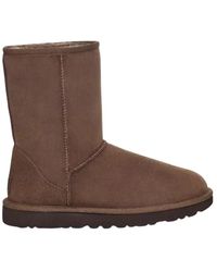 UGG - Schoenen ,Bruin ,Suède Klassieke Short Ii Suède Laarzen - Lyst