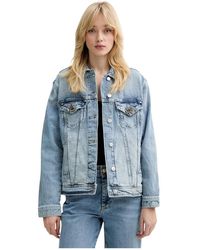 Guess - Anna Denim Jacket - Lyst