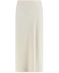 Calvin Klein - Midi Skirts - Lyst
