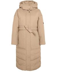 Barbour - Jassen ,Polyester Puffer Lange Jas Licht Trench Rits - Lyst