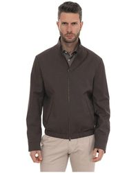 Canali - Leather Jackets - Lyst