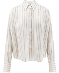 Brunello Cucinelli - Zijden Blouse - Lyst
