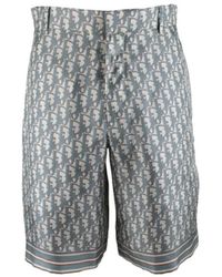 Dior - Oblique Bermuda Shorts - Lyst